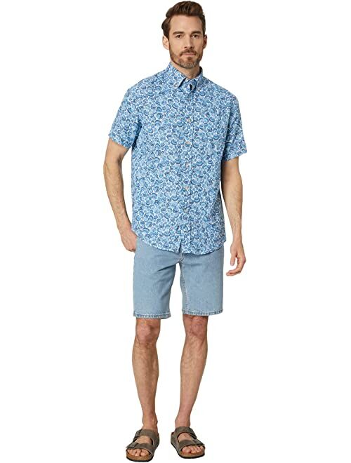 Southern Tide Short Sleeve Sunday Shellies Sport Shirt