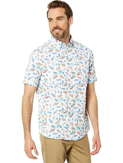 Southern Tide Short Sleeve Intercoastal Poolside View Sport Shirt