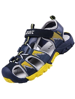 Boy's Girl's Outdoor Athletic Strap Breathable Closed-Toe Water Sandals (Toddler/Little Kid/Big Kid)