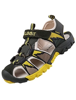 Boy's Girl's Outdoor Athletic Strap Breathable Closed-Toe Water Sandals (Toddler/Little Kid/Big Kid)