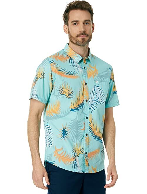 Quiksilver Tropical Glitch Short Sleeve Woven