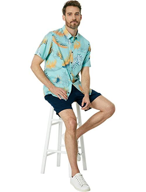 Quiksilver Tropical Glitch Short Sleeve Woven