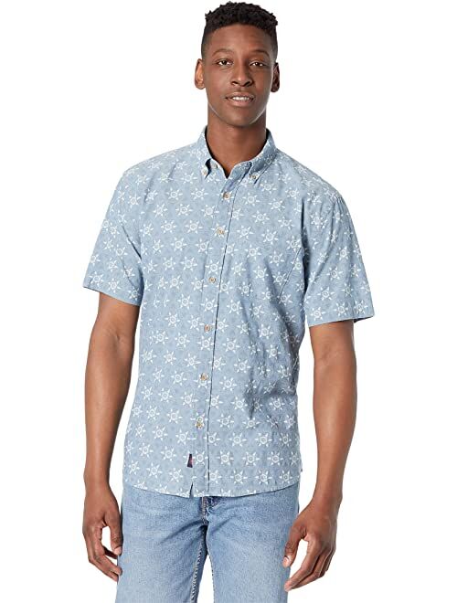 Faherty Short Sleeve Stretch Playa Shirt