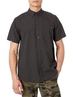 Men's Classic Sundays Woven Short Sleeve Short Sleeve Shirt