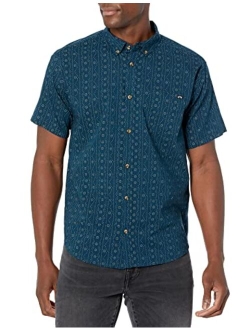 Men's Classic Sundays Woven Short Sleeve Short Sleeve Shirt