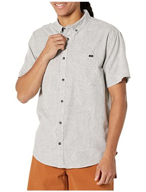 Billabong Men's Classic Sundays Woven Short Sleeve Short Sleeve Shirt