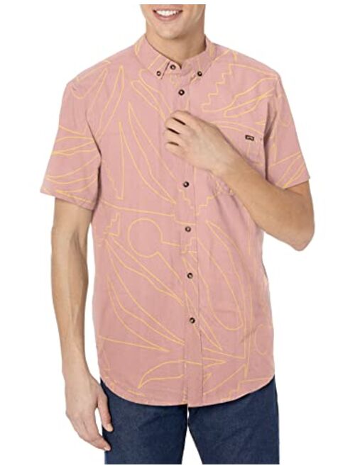 Billabong Men's Classic Sundays Woven Short Sleeve Short Sleeve Shirt