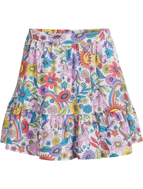 LANDS' END Child Girls Tiered Skort