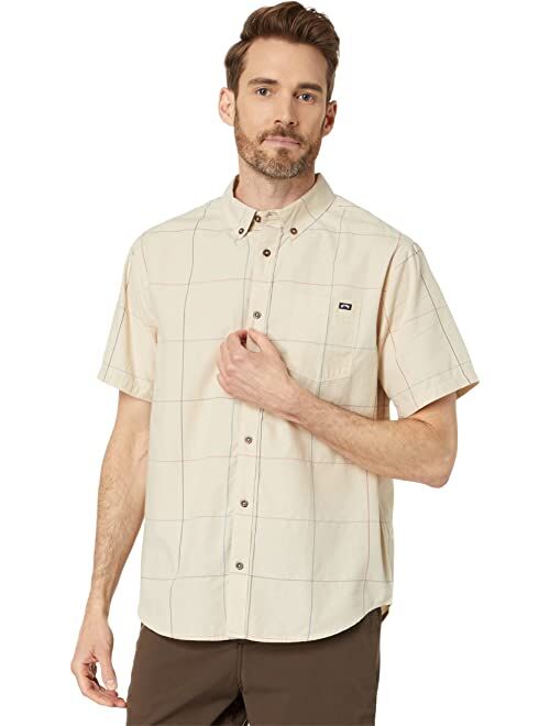 Billabong All Day Plaid Short Sleeve Woven