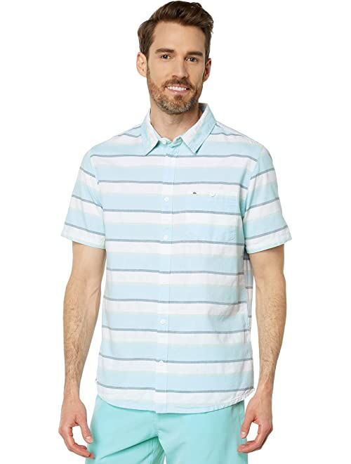 Quiksilver Cali Sunrise Short Sleeve Woven