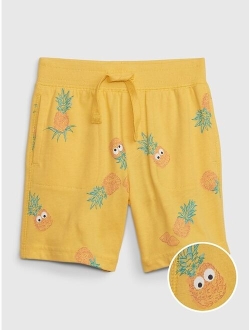 Toddler 100% Organic Cotton Mix and Match Printed Shorts