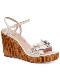 Women's Fiori Ankle-Strap Espadrille Wedge Sandals