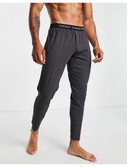 lounge pants in charcoal