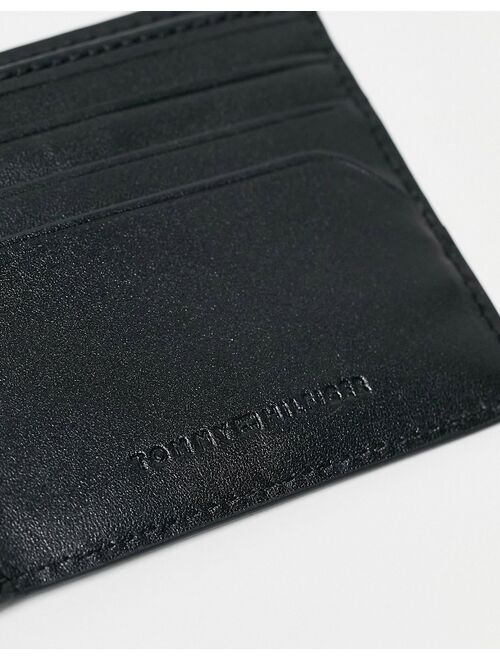 Tommy Hilfiger leather wallet in black