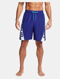 Men's UA Point Breeze Logo Swim Volley Shorts