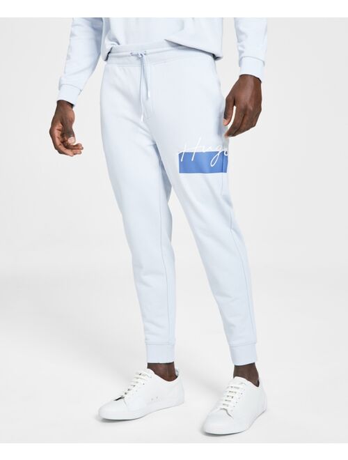 HUGO by Hugo Boss Men's Dubbs Cotton Logo-Graphic Jogger Sweatpants, Created for Macy's