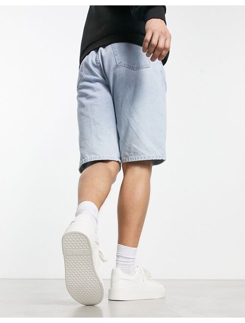 Pull&Bear casual chunky sneakers in white