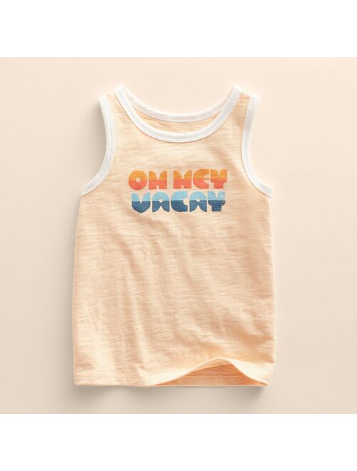 Kids 4-8 Little Co. by Lauren Conrad Organic Ringer Tank