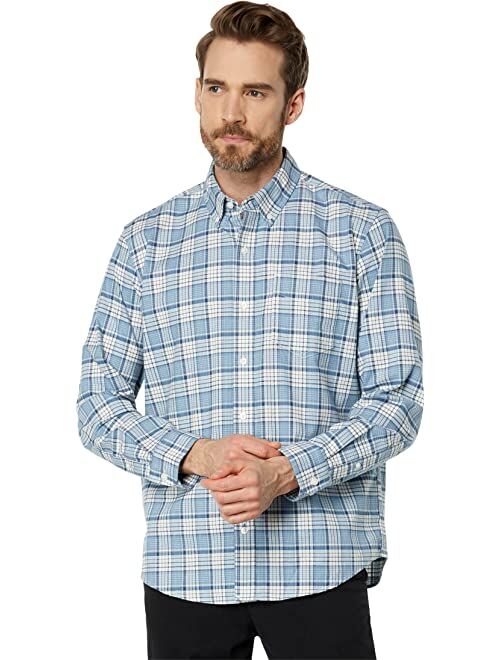 L.L.Bean Comfort Stretch Oxford Long Sleeve Traditional Fit Plaid