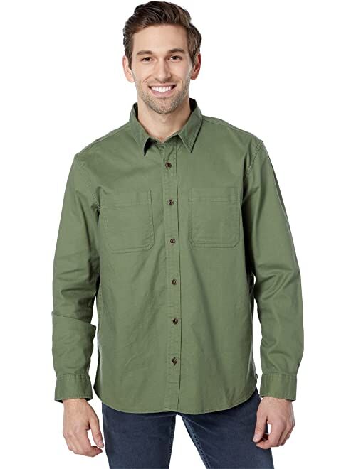 L.L.Bean BeanFlex Twill Shirt Long Sleeve Traditional Fit