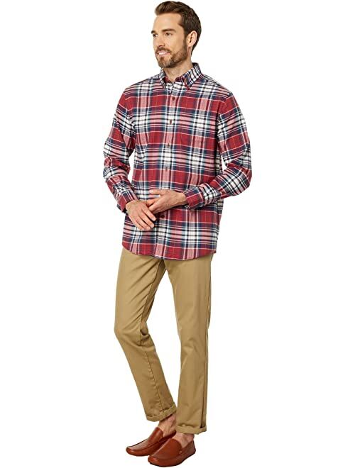 Southern Tide Long Sleeve Flannel Glades Plaid Sport Shirt