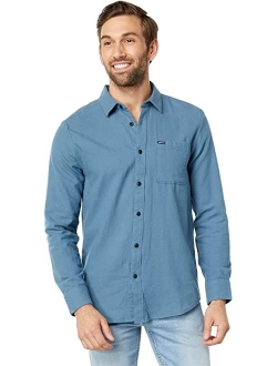 Caden Solid Long Sleeve Button-Up