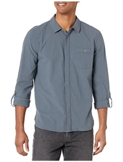 Gregory Shirt in Weathered Stone