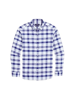 Classic Fit Plaid Island Twill Shirt