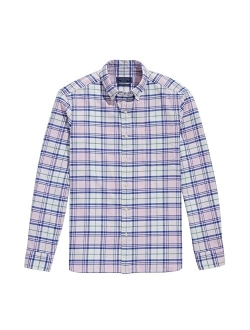 Classic Fit Plaid Island Twill Shirt