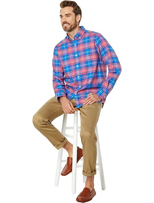 Vineyard Vines Classic Fit Plaid Island Twill Shirt