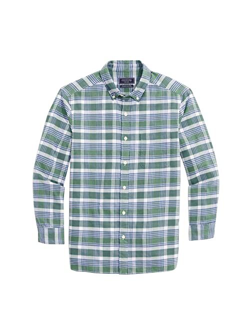 Vineyard Vines Classic Fit Plaid Island Twill Shirt