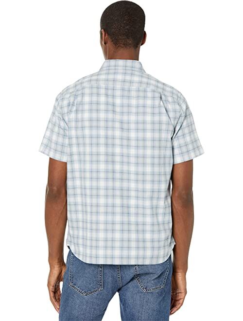 Vince Moonlit Shadow Plaid Short Sleeve