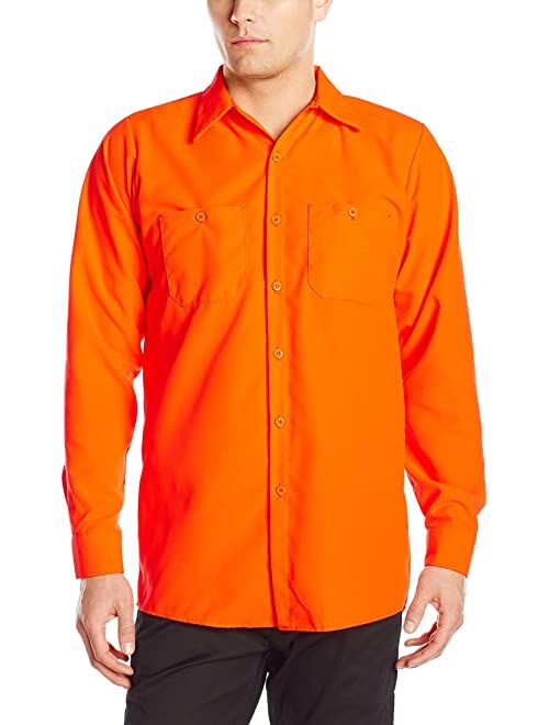 Red Kap Men's RK Enhanced Visibility Work Shirt