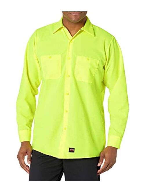 Red Kap Men's RK Enhanced Visibility Work Shirt