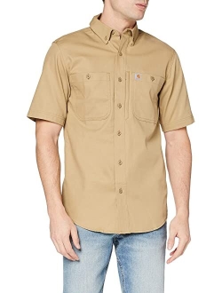 Men's Rugged Professional Short Sleeve Work Shirt