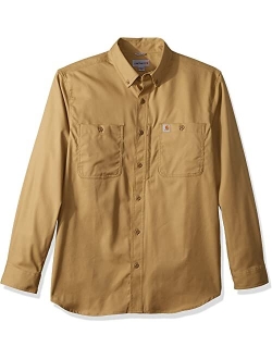 Men's Rugged Professional Long Sleeve Work Shirt