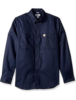 Men's Rugged Professional Long Sleeve Work Shirt