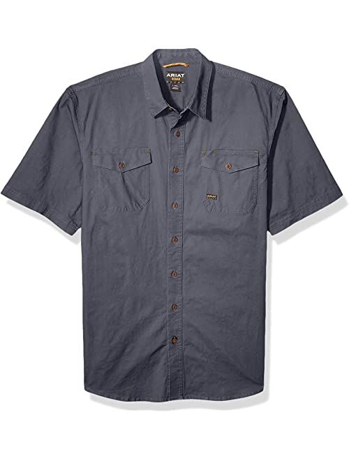 Ariat Men's Rebar Short Sleeve Made Tough Work Shirt