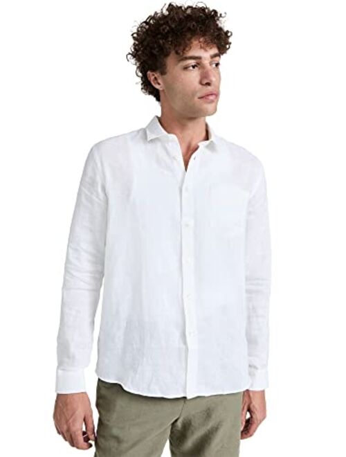 Vilebrequin Linen Long Sleeve Button Up