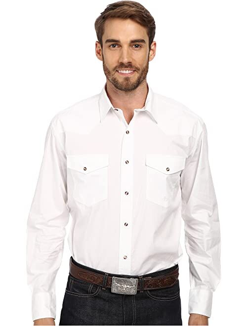 Roper Solid Poplin L/S Shirt