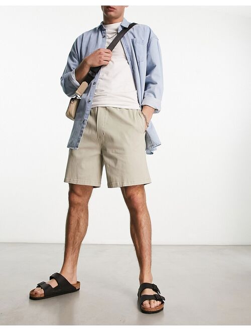 Pull&Bear shorts in beige