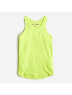 Girls' active racerback tank top