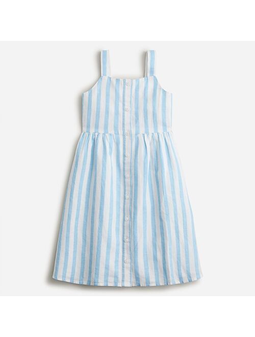 J.Crew Girls' apron dress in stripe