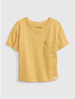 Toddler 100% Organic Cotton Mix and Match Pocket T-Shirt