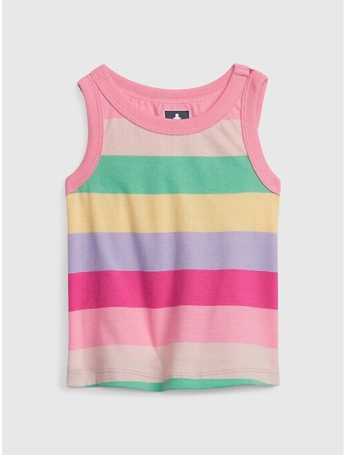 Gap Toddler 100% Organic Cotton Mix and Match Graphic Tank Top