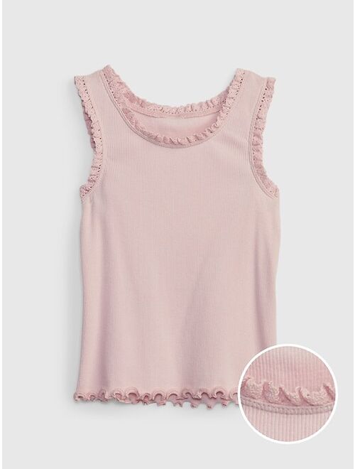 Gap Toddler Rib Lace Tank Top