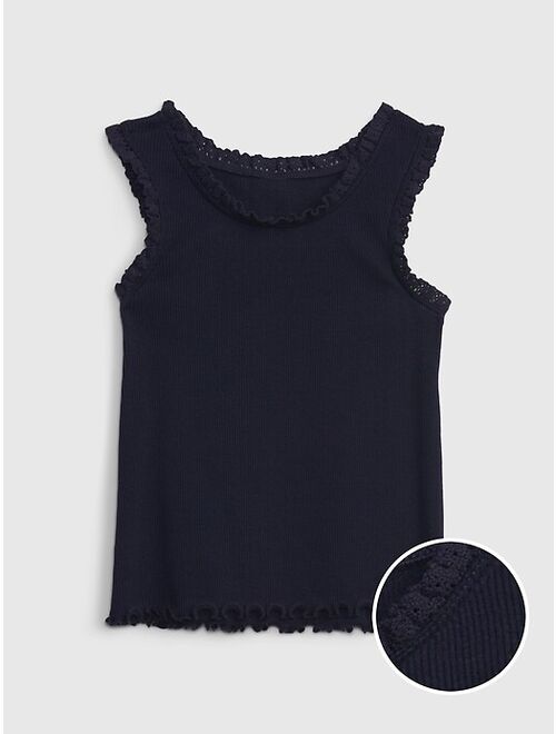 Gap Toddler Rib Lace Tank Top