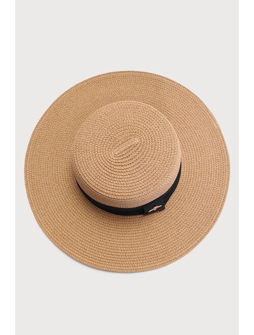 Lulus What's the Buzz Brown Straw Hat