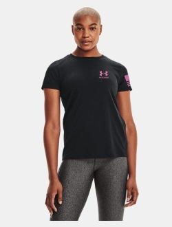 Women's UA Freedom Flag Short Sleeve