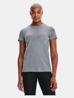 Women's UA Freedom Flag Short Sleeve